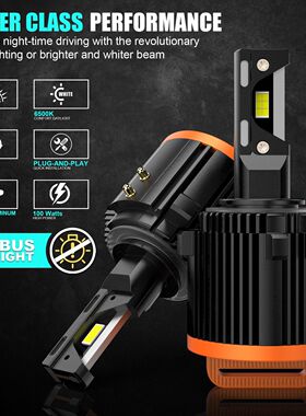 GT7led解码车灯LEDH15led前大灯超高亮远近光灯泡高尔夫7车灯头灯