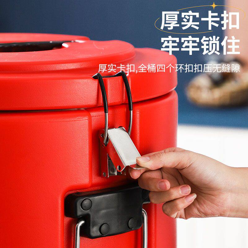 不锈钢保温桶大容量商用双层保温桶冰桶奶茶桶米饭豆浆桶汤桶