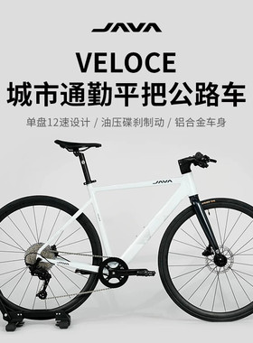 Decathlo迪卡官网正品平把公路自行车铝合金油压碟刹12速维洛克VE