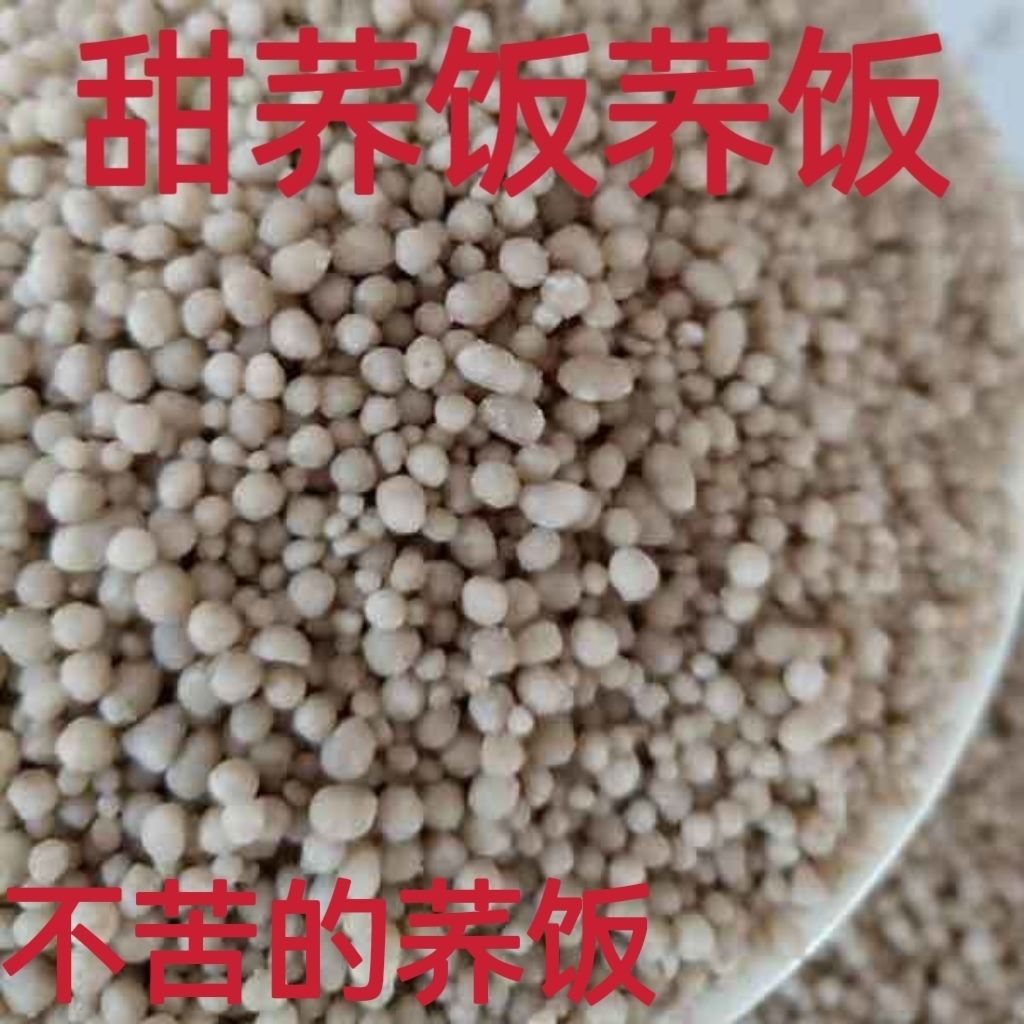 &荞米饭正宗甜荞饭甜桥饭贵州特产荞麦饭干货新米饭甜荞疙瘩饭威