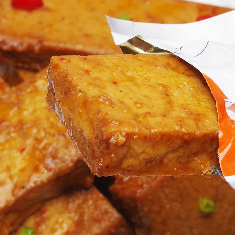 厚豆干400g豆制品类零食品小包装素肉香辣豆干湖南特产小吃