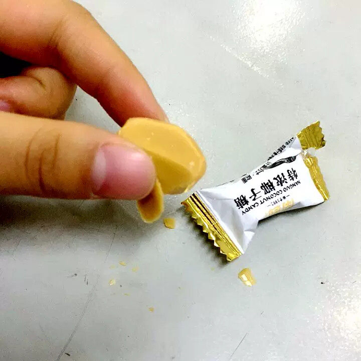 !特浓椰子糖500g海南特产散装传统椰奶糖果小包装喜糖食品零食