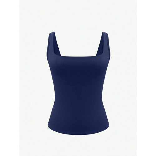 N 25973 Heated square neck vest with pad 自发热带胸垫保暖背