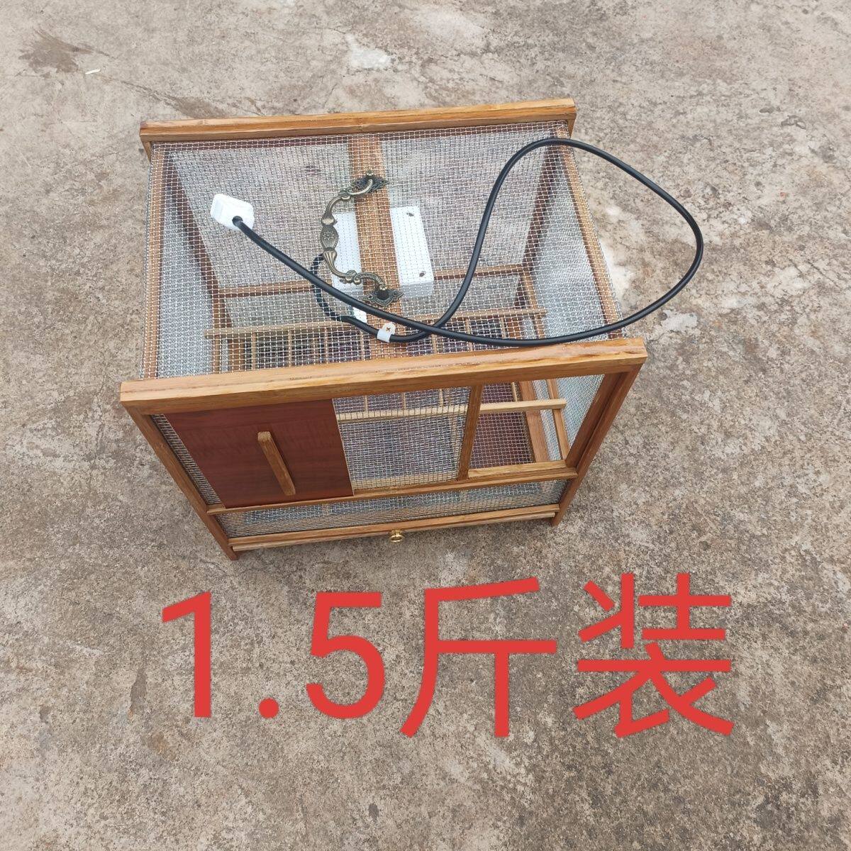 蚂蚱贵州喂养丁蜢楠竹昆虫养殖蝈蝈蚱蜢箱笼蟋蟀笼子防撞钢丝喷漆