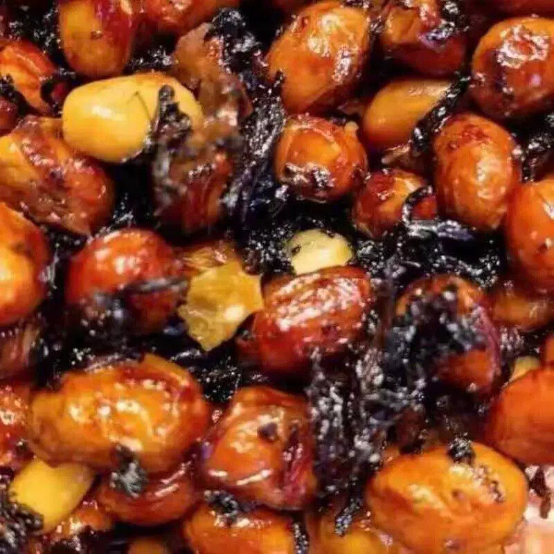 梅干菜 花生米 梅干菜酱香花生 酥脆 下酒菜 凉菜 老上海风味