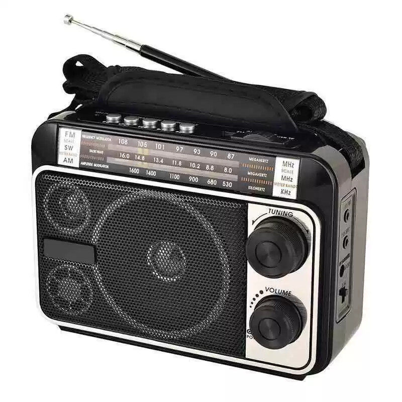 Portativ FM radio və dinamik, MP3 dəstəkli, kart oxuyan