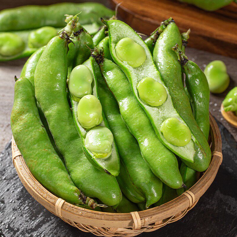 云南现摘新鲜蚕豆 当季嫩蚕豆带壳 产地直供现发 清炒煮汤鲜蔬