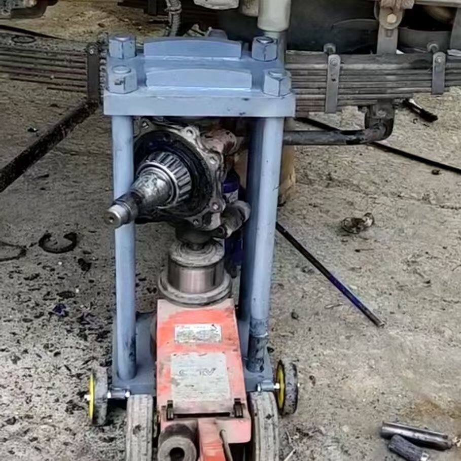 立轴架子拆装机压力机羊角轴承主销转向节气动液压汽修工具拆卸工