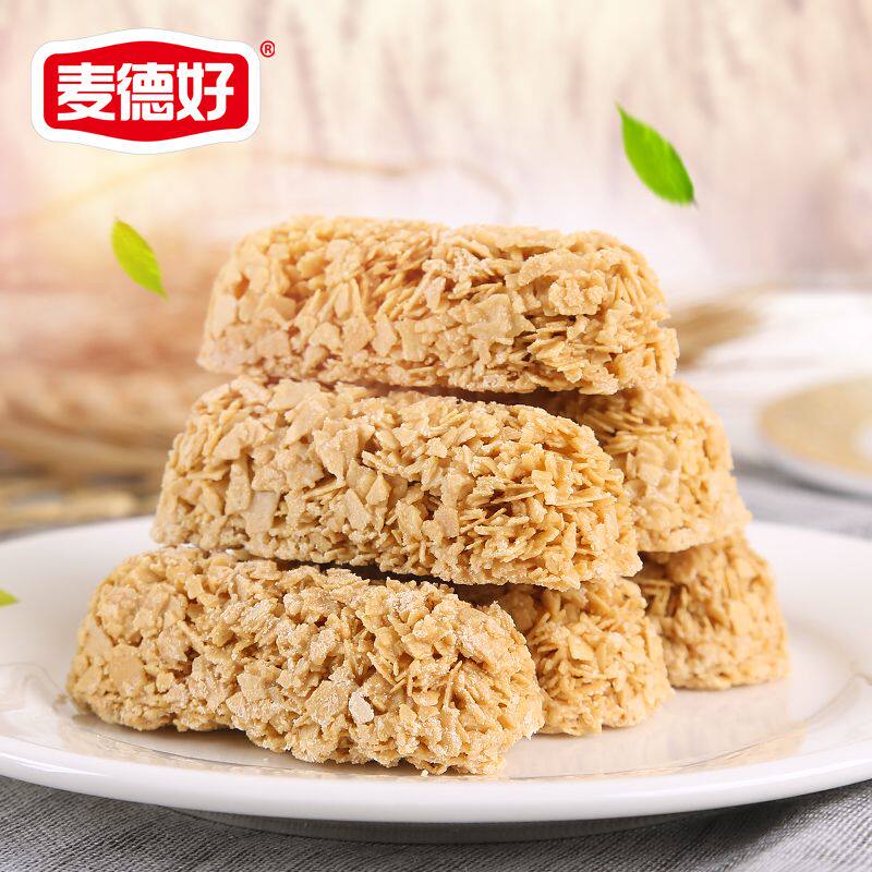 [麦德好]燕麦巧克力棒330g袋营养牛奶麦片代餐糖果儿童零食小吃食
