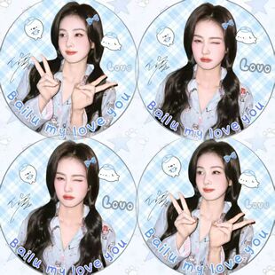 白鹿周边高颜值超可爱蓝莓吧唧徽章背包挂件礼物ins饭制精致收藏