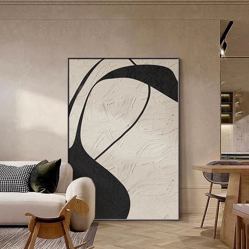 轻奢高级感客厅沙发背景墙装饰画抽象艺术现代简约大气2025新款挂