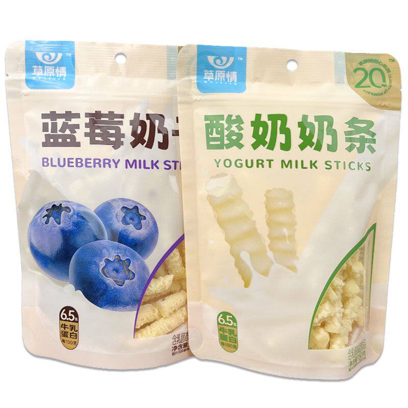 内蒙古奶酪条草原情酸奶条休闲营养小零食酸奶块奶干草原特产奶条