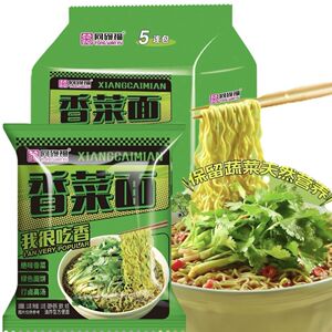 同碗福香菜面方便面泡面速食面饼宿舍夜宵零食整箱袋装正品