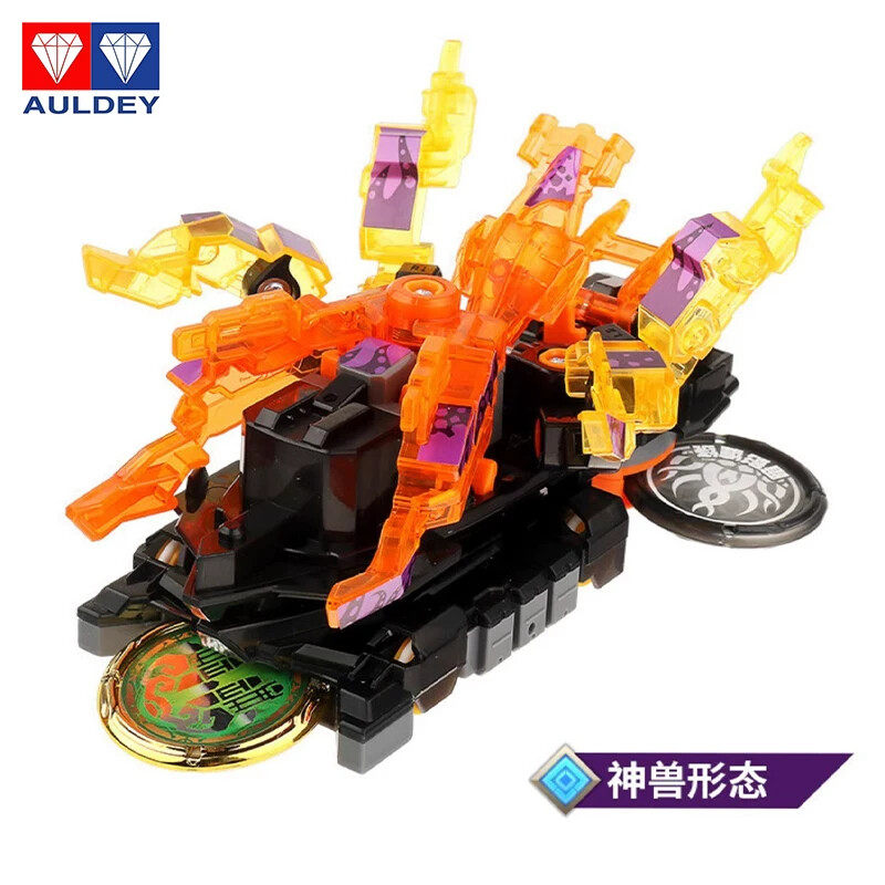 正版奥迪双钻爆裂飞车绝地雄狮变形空翻射击套装赤凌风冰魄玩具4