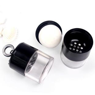 蘑菇头散粉盒小巧迷你便携蜜粉高档分装盒带粉扑