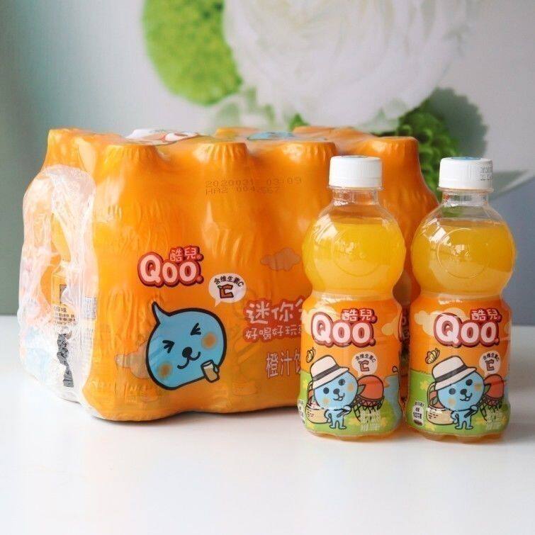 正品美汁源300ml酷儿迷你果汁果味饮料小瓶装