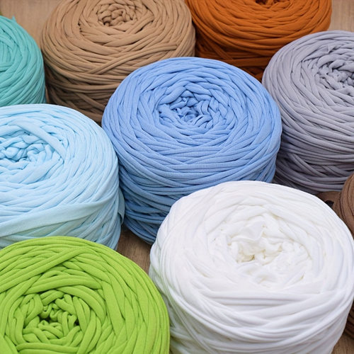 O 90984 Thick DIY slipper knitting yarn 粗冰条钩鞋毛线团