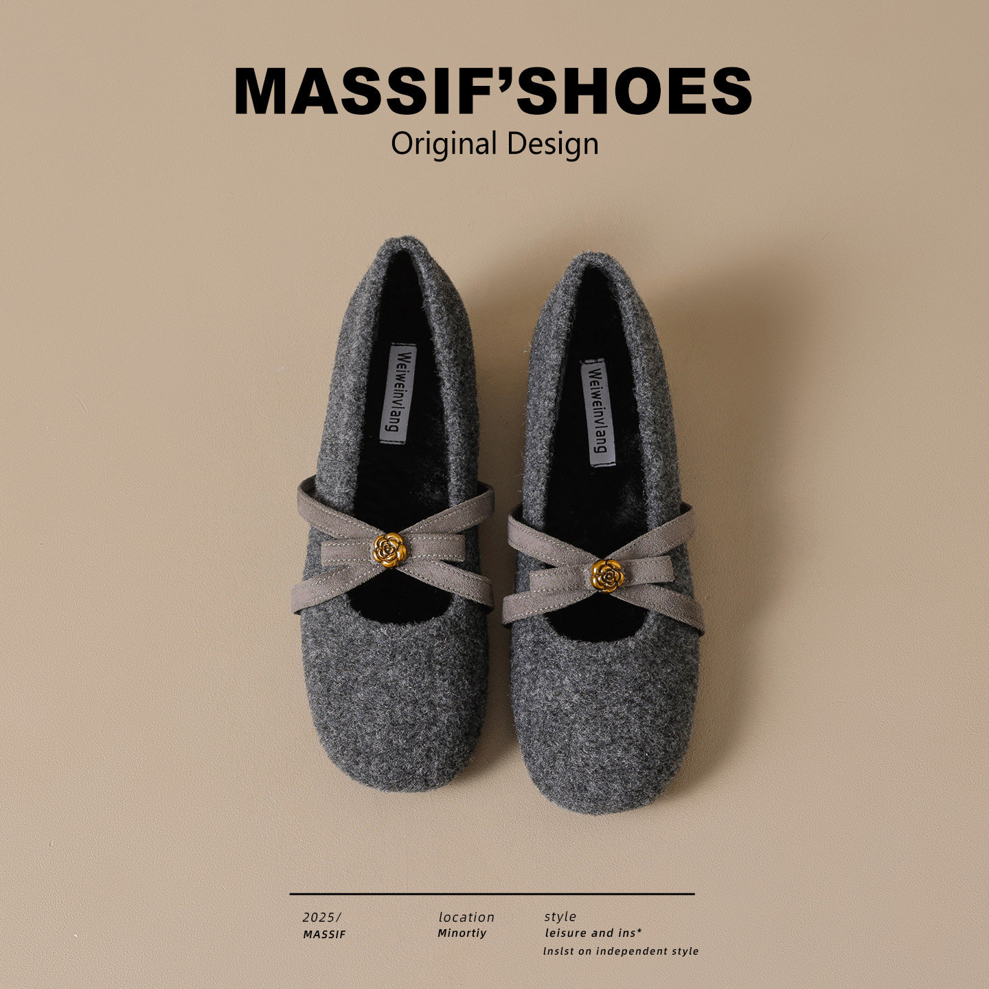 内增高山茶花加绒勃肯玛丽珍鞋女外穿2025新款冬单鞋保暖毛毛棉鞋,女鞋,玛丽珍鞋,淘宝优惠券,粉丝福利购,淘宝优惠卷