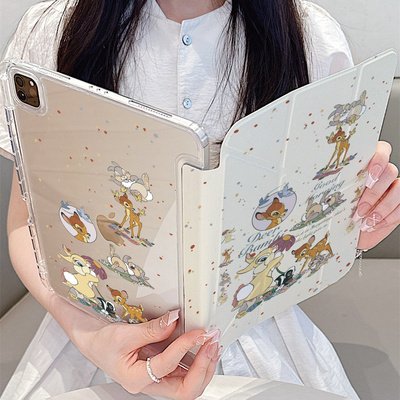 小鹿斑比兔子Y形折叠平板保护壳