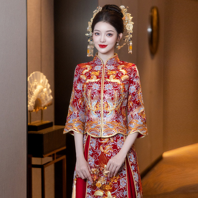 龙凤褂婚服2026新款中式新娘嫁衣