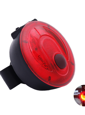 LeadBike/印象骑行自行车尾灯USB充电新款骑行装备尾灯安全警示灯