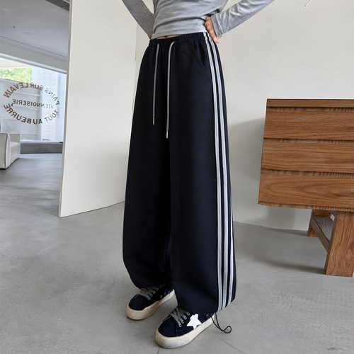 女童运动裤春秋款儿童休闲裤