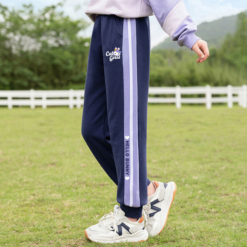 女童秋季裤子儿童休闲裤图片