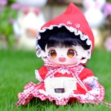 Хлопковая кукла, свадебное платье для одевания, шапка, 20см, (в наличии на складе), детская одежда, полный комплект