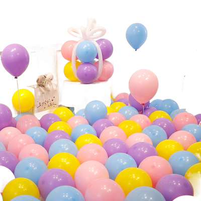 加厚防爆网红气球马卡龙色