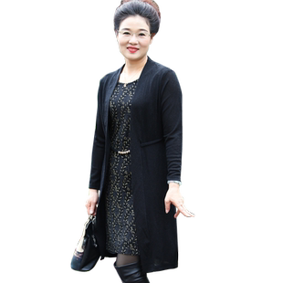 2024新款气质中年女大码胖mm遮肚减龄适合胯大腿粗的连衣裙假两件