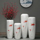 景德镇复古陶瓷花瓶摆件装 饰品干花大号落地花瓶艺术家用客厅摆设