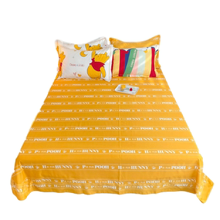 60S支加厚纯棉单件床单单人1.5 1.8x2 2x2.2大床全棉秋冬圆角被单