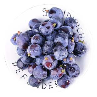 云南夏黑葡萄5斤新鲜应当季无籽葡萄黑加仑提子孕妇水果整箱包邮4
