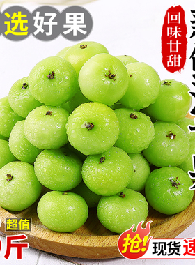 新鲜油甘果5斤余甘果牛甘子当季现摘油柑滇橄榄孕妇酸甜水果包邮