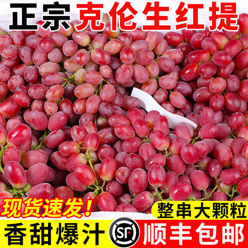 顺丰速发丨克伦生葡萄丨脆甜无籽