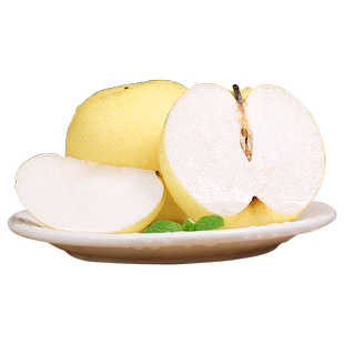 正宗河北皇冠梨9斤新鲜水果当季现摘脆甜白梨子鸭梨雪梨整箱包邮5