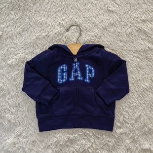 gap婴童休闲拉链卫衣外套 328024 168268