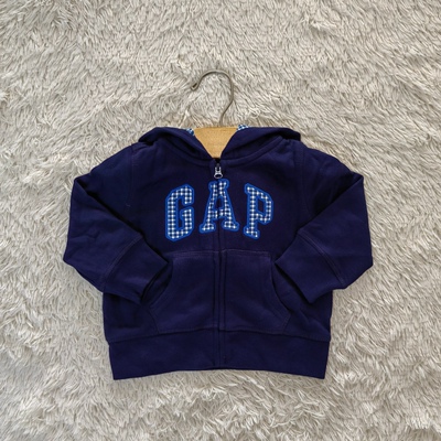 gap婴童休闲拉链卫衣外套 168268 328024