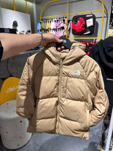 TheNorthFace/北面儿童中长款鹅绒羽绒服外套 88UW 88TX 很厚实