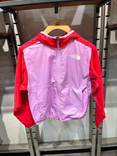 TheNorthFace/北面儿童户外舒适连帽防风防水皮肤衣防晒外套 8ANN