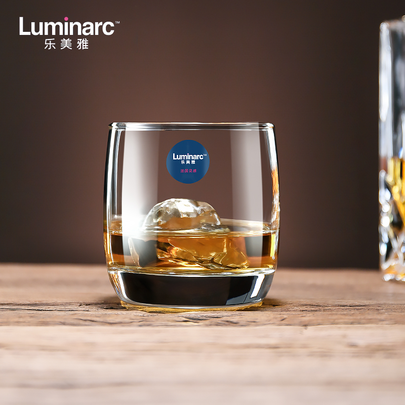 乐美雅威士忌酒杯个性玻璃杯欧式洋酒杯啤酒杯创意鸡尾酒杯子家用