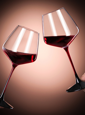 欧式水晶红酒杯 玻璃杯高脚杯葡萄酒杯架 醒酒器商用家用礼盒套装