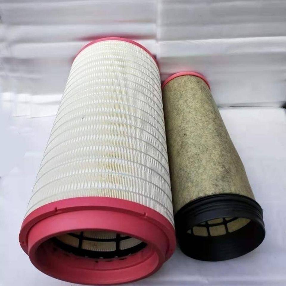 2751空气滤芯适配陕汽德龙X5000S X6000国六M3000S滤清器配件