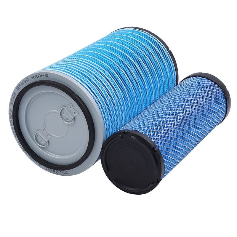 K2440空气滤芯适配潍柴龙工855N装载机50铲车空滤853临工955F配件