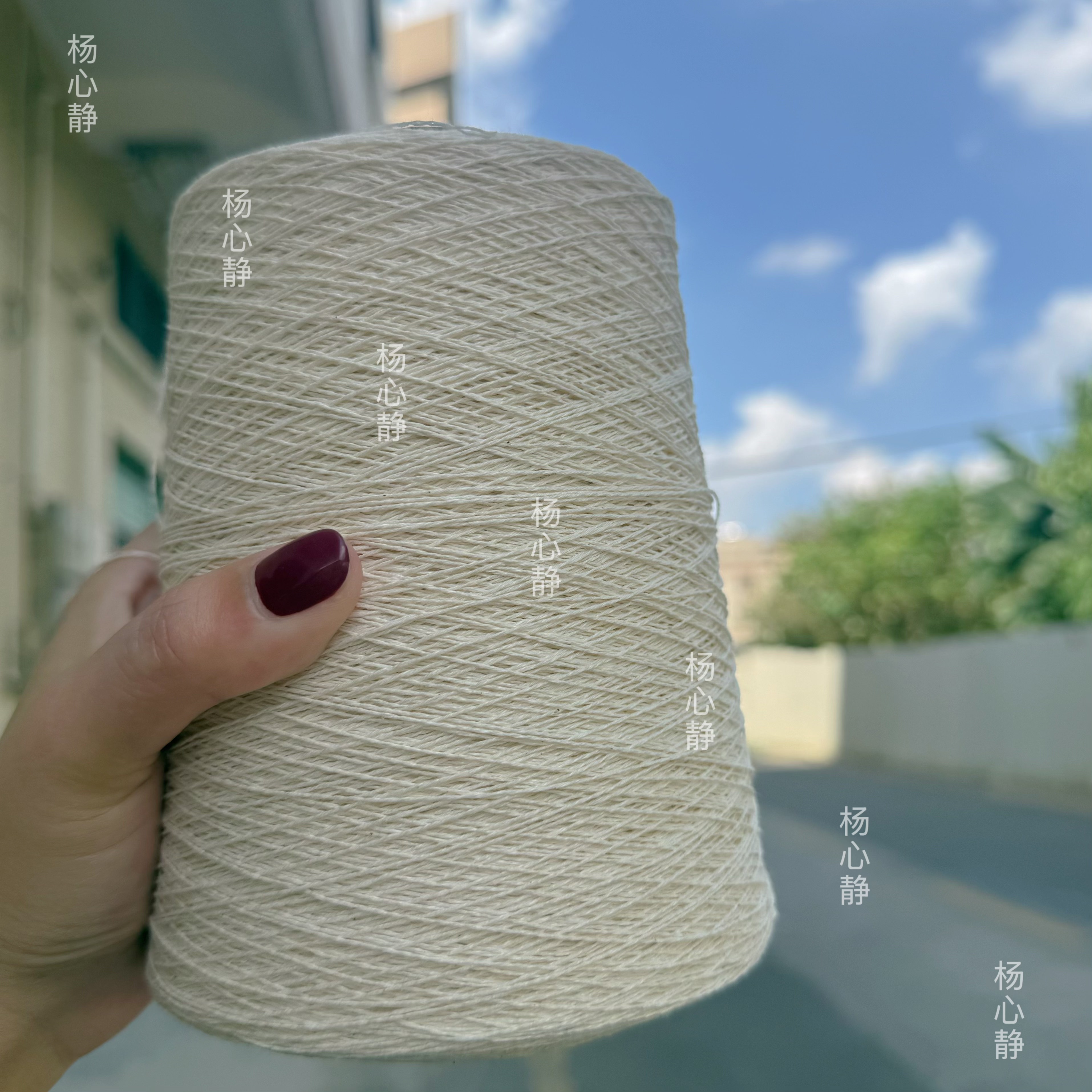 标价500克价格 高品质白色8号蕾丝棉亚麻宝宝细线夏季钩针编织diy