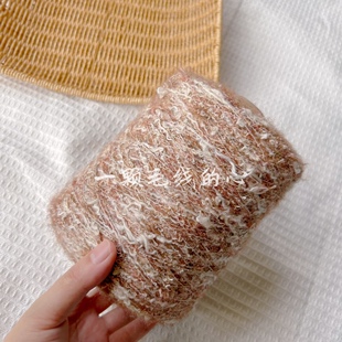 标价500g的价格特种纱好看小云朵马海毛柔软围巾毛衣编织配线包邮