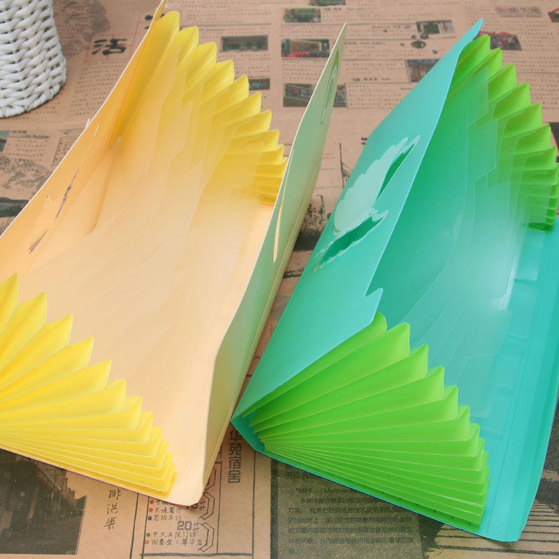 다층 학생 사무실 아코디언 가방 파일 가방 작은 송장 정보 테스트 종이 가방 청구서 분류 영수증 보관 폴더