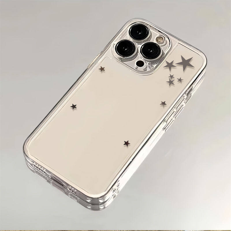 星星适用iphone16promax手机壳苹果17/15/13/14/12/11透明华为mate70新款vivos18小米opporeno14红米荣耀300
