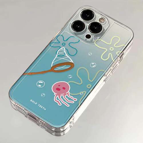 清新水母iPhone系列防摔手机壳