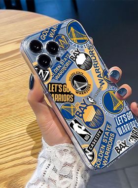 勇士队适用苹果17/16pro手机壳个性潮华为mate60软壳p50荣耀100红米note11女OPPOreno13小米14/vivos12/s15套